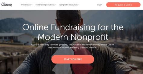 charity fundraising platforms|Classy .
